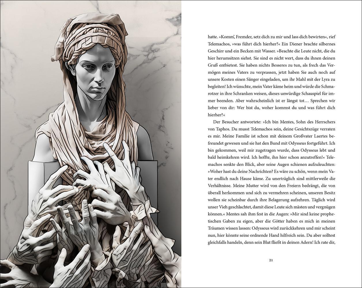 Beispielinhalt (Bild) Die Odyssee