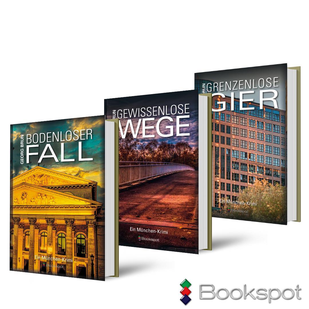 Vorderes Coverbild München-Krimi-Paket "Olga-Trilogie"
