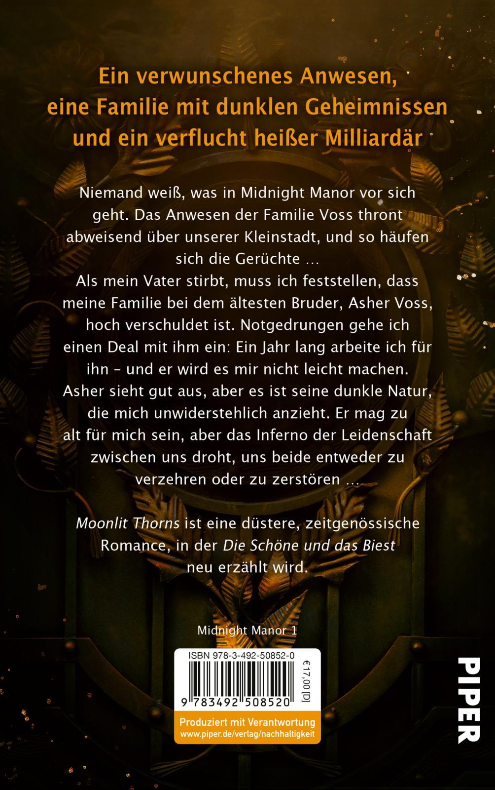 Rückseitencover Moonlit Thorns