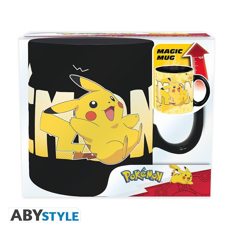 Beispielinhalt (Bild) POKEMON - Mug Heat Change - 460 ml - Pikachu - cardboard box