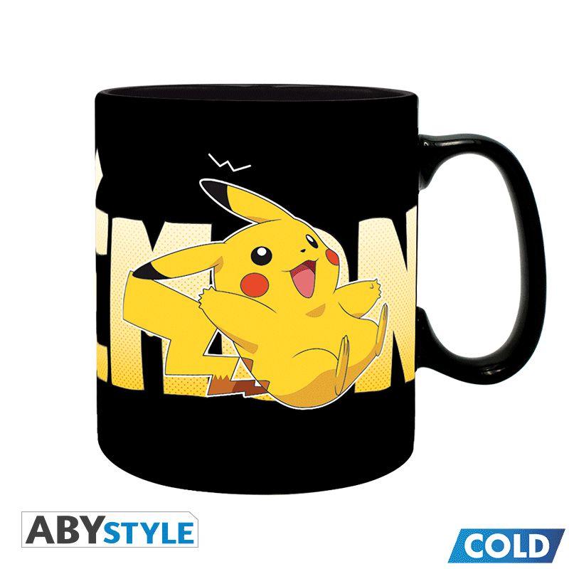 Beispielinhalt (Bild) POKEMON - Mug Heat Change - 460 ml - Pikachu - cardboard box