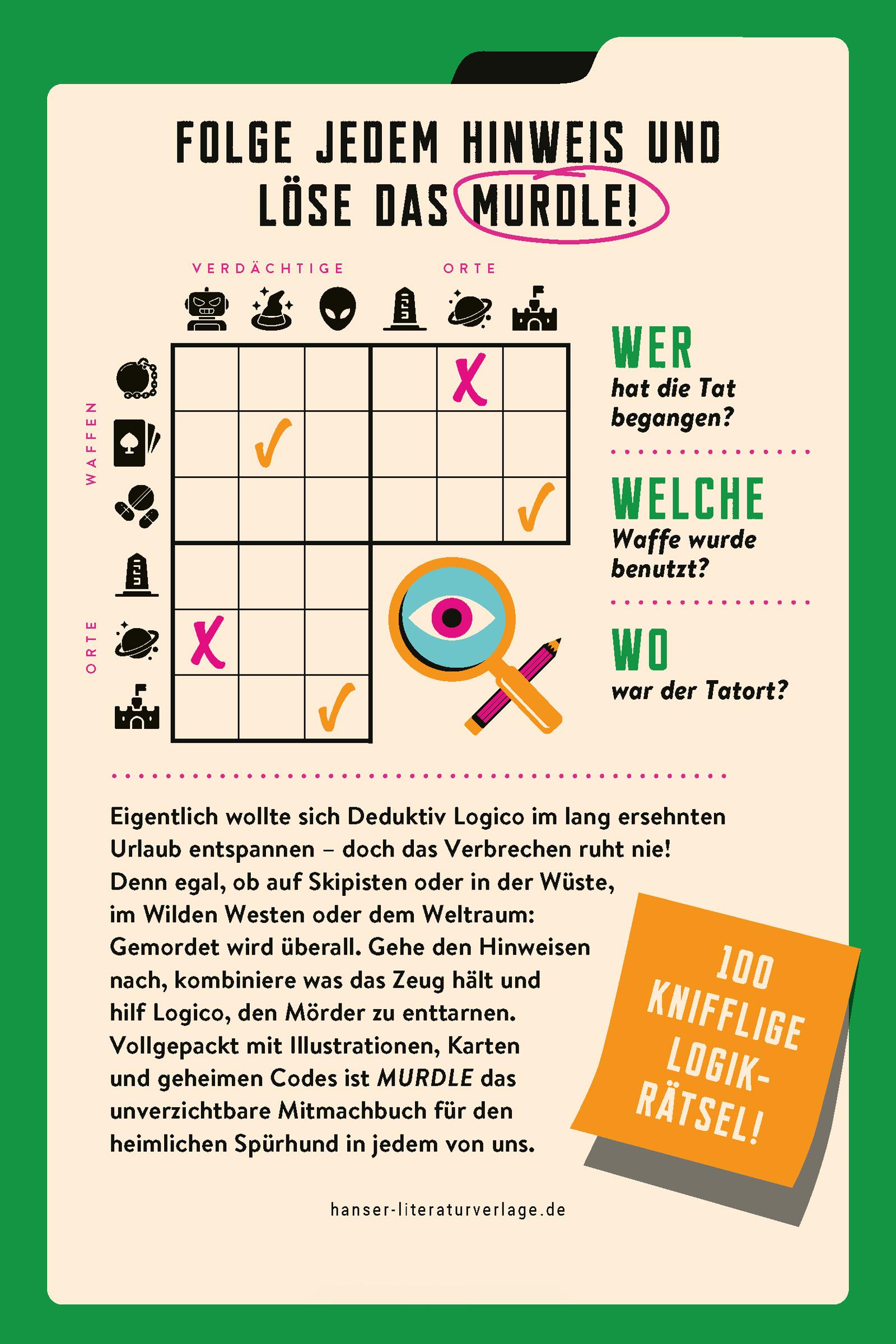 Beispielinhalt (Bild) Murdle Vol. 3