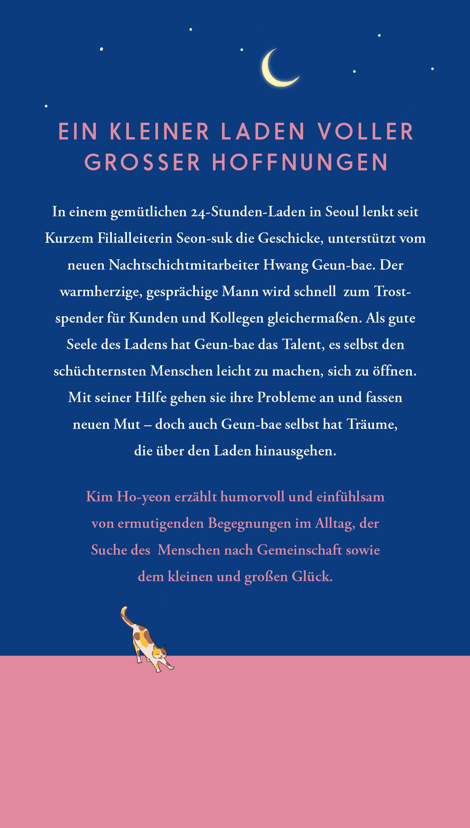 Beispielinhalt (Bild) Wenn es Nacht wird in Frau Yeoms kleinem Laden