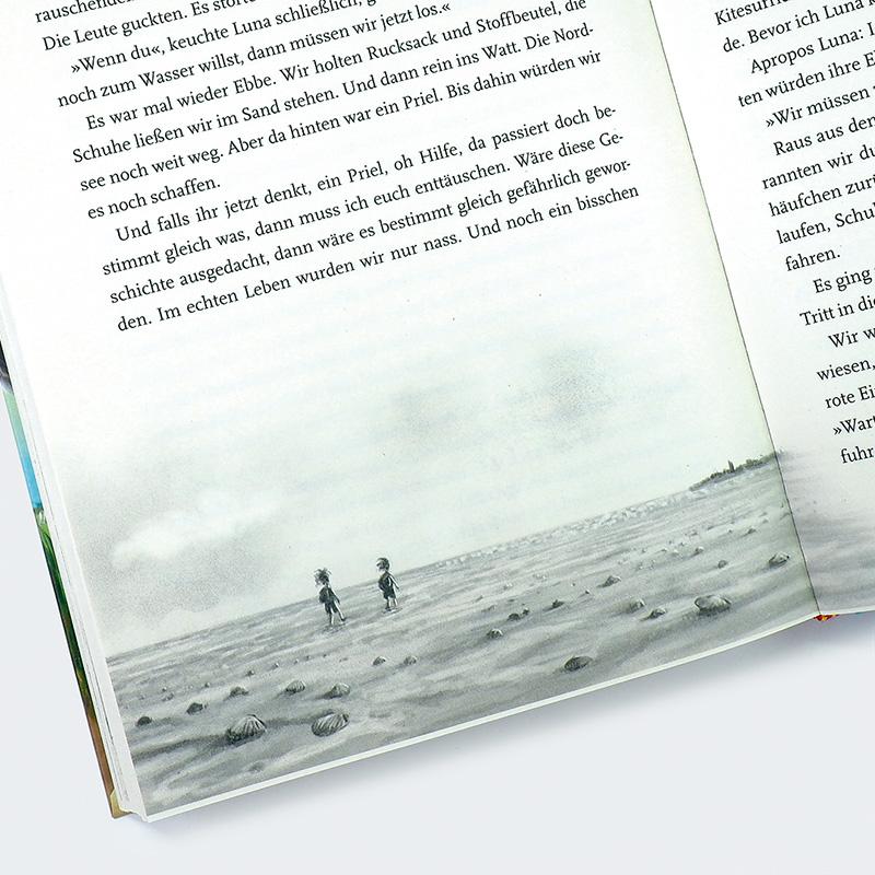 Beispielinhalt (Bild) Mein merkwürdig schöner Sommer mit Luna