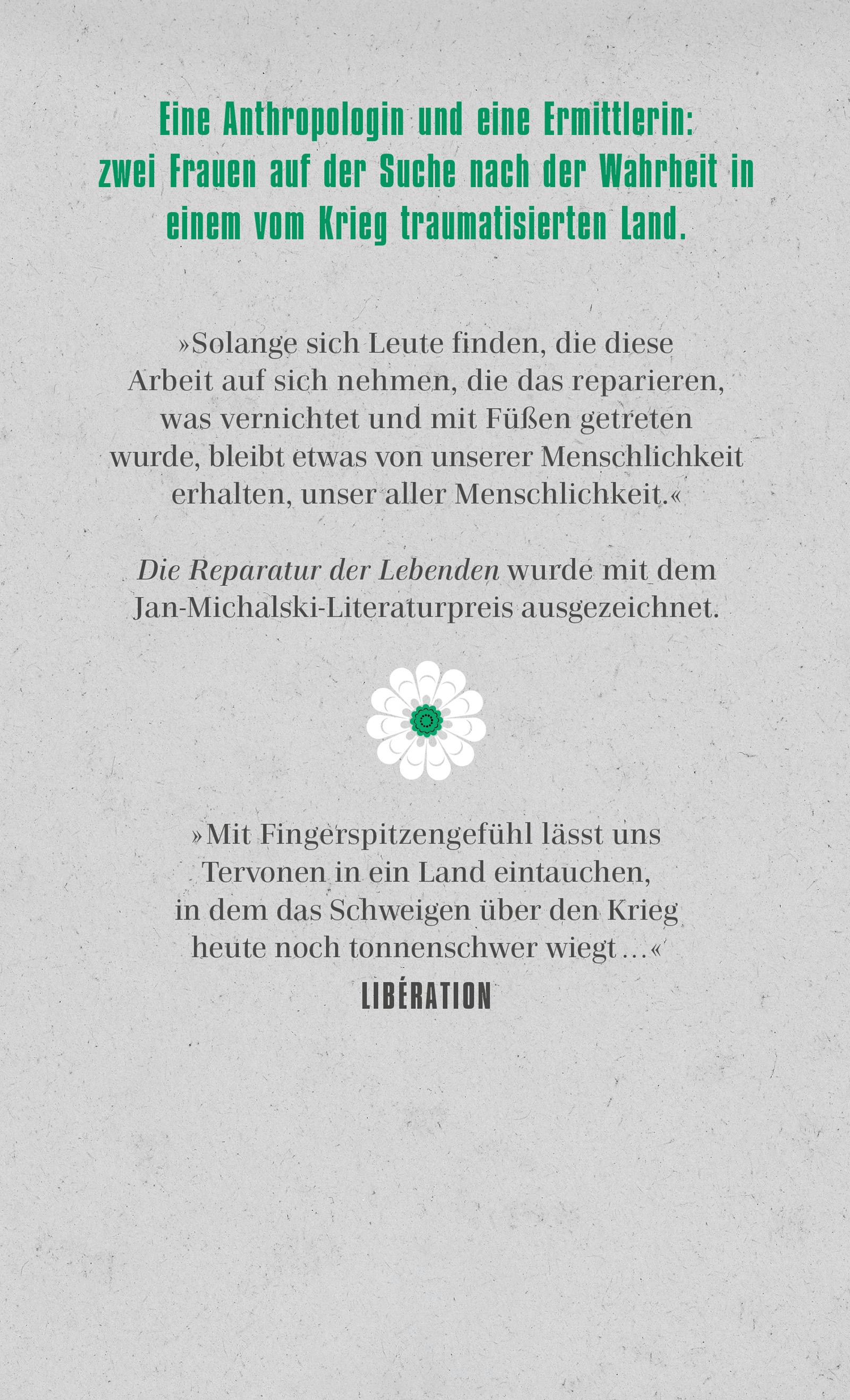 Beispielinhalt (Bild) Die Reparatur der Lebenden