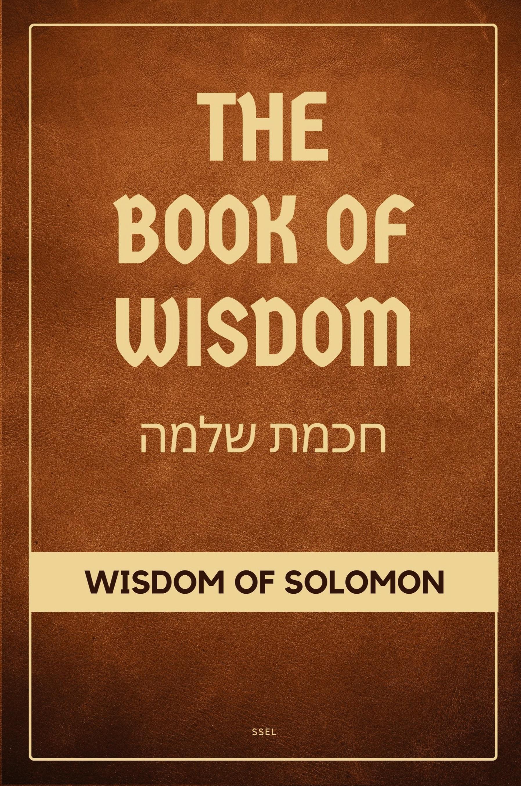 Vorderes Coverbild The Book of Wisdom