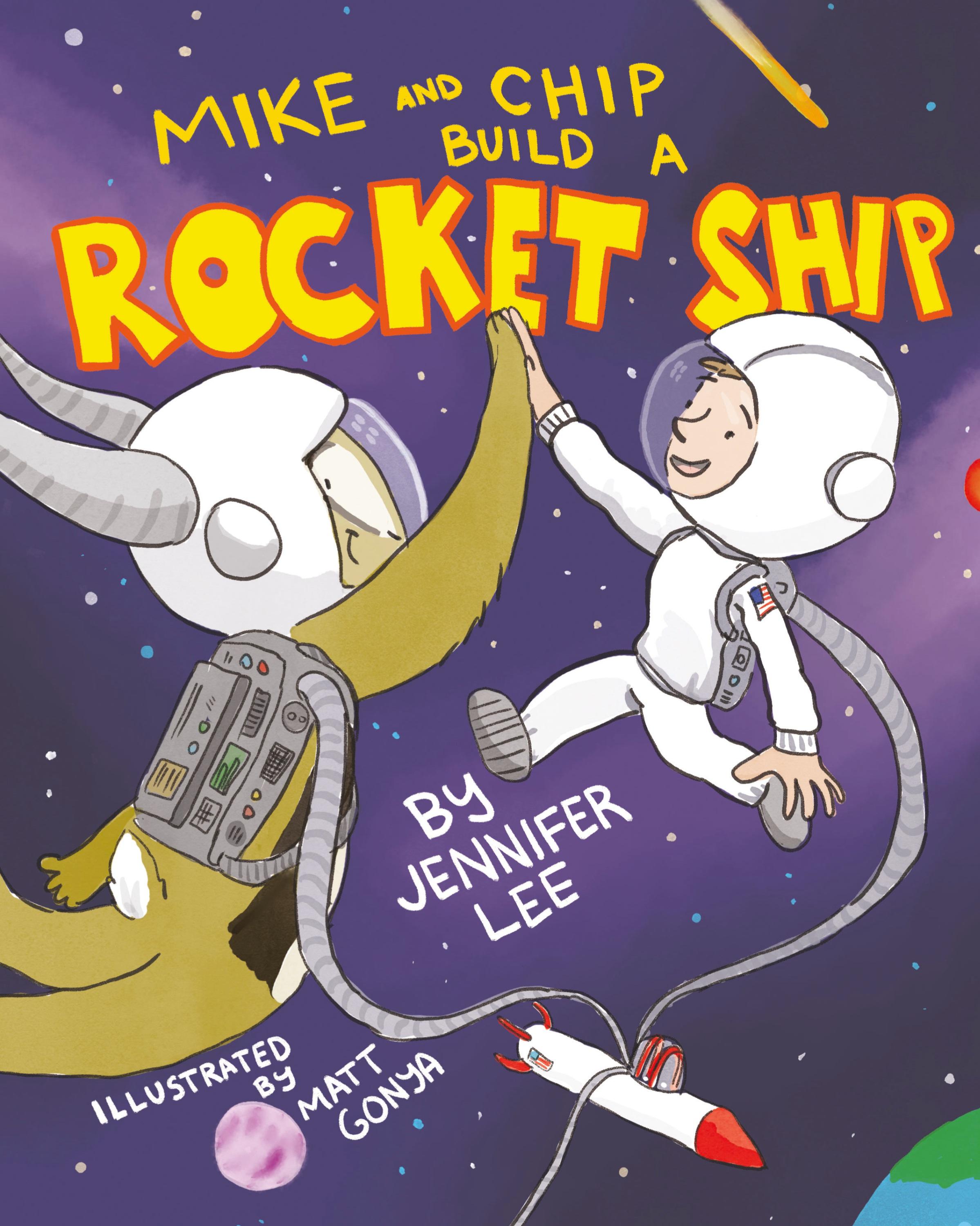 Vorderes Coverbild Mike and Chip Build a Rocket Ship