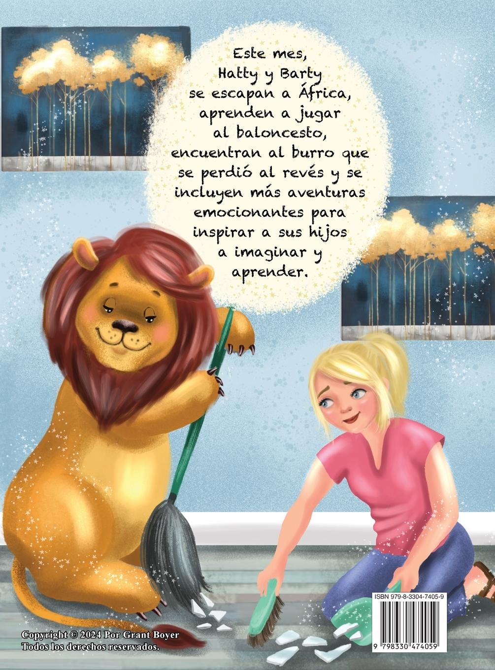 Rückseitencover LAS AVENTURAS DE HATTY Y BARTY MES ONCE