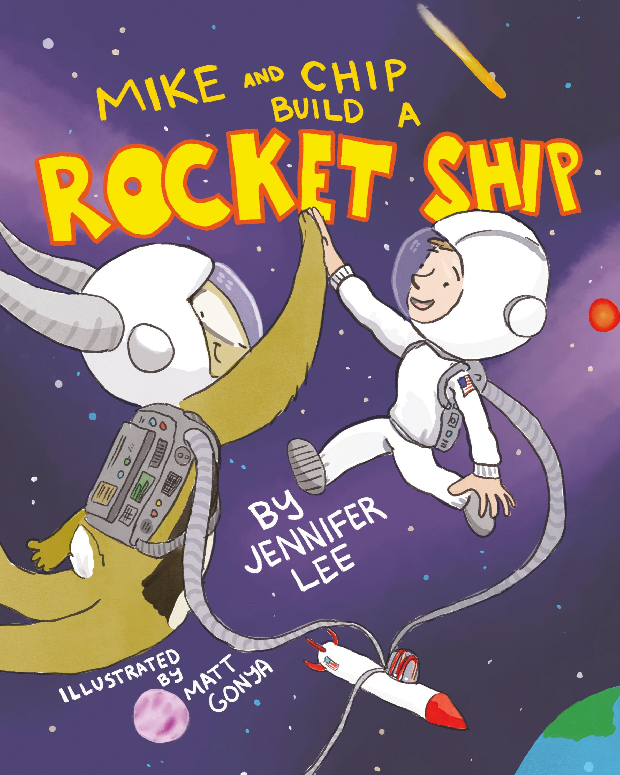 Vorderes Coverbild Mike and Chip Build a Rocket Ship