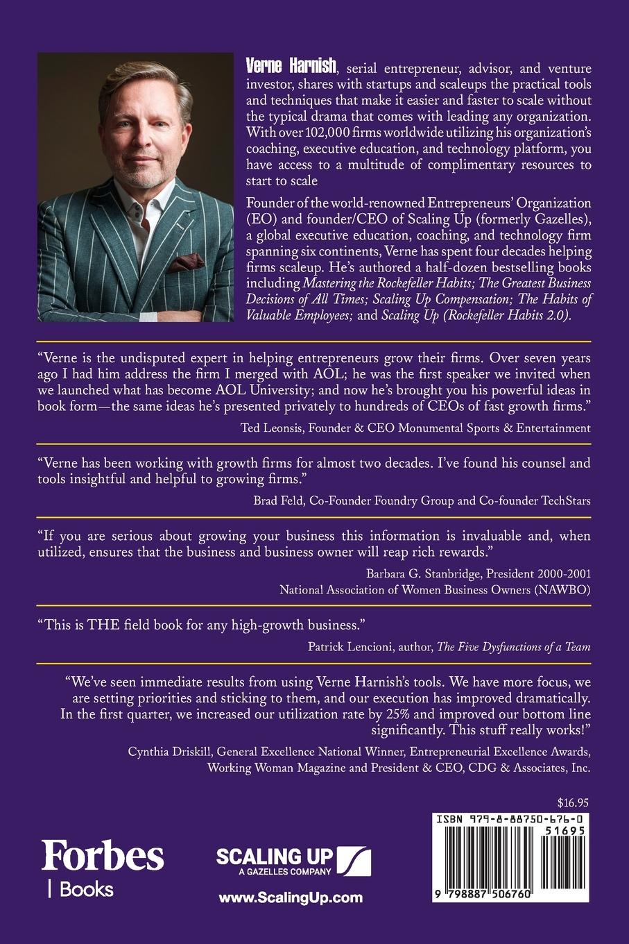 Rückseitencover Start to Scale