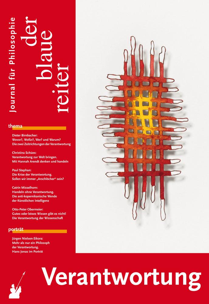 Vorderes Coverbild Der Blaue Reiter. Journal für Philosophie / Verantwortung