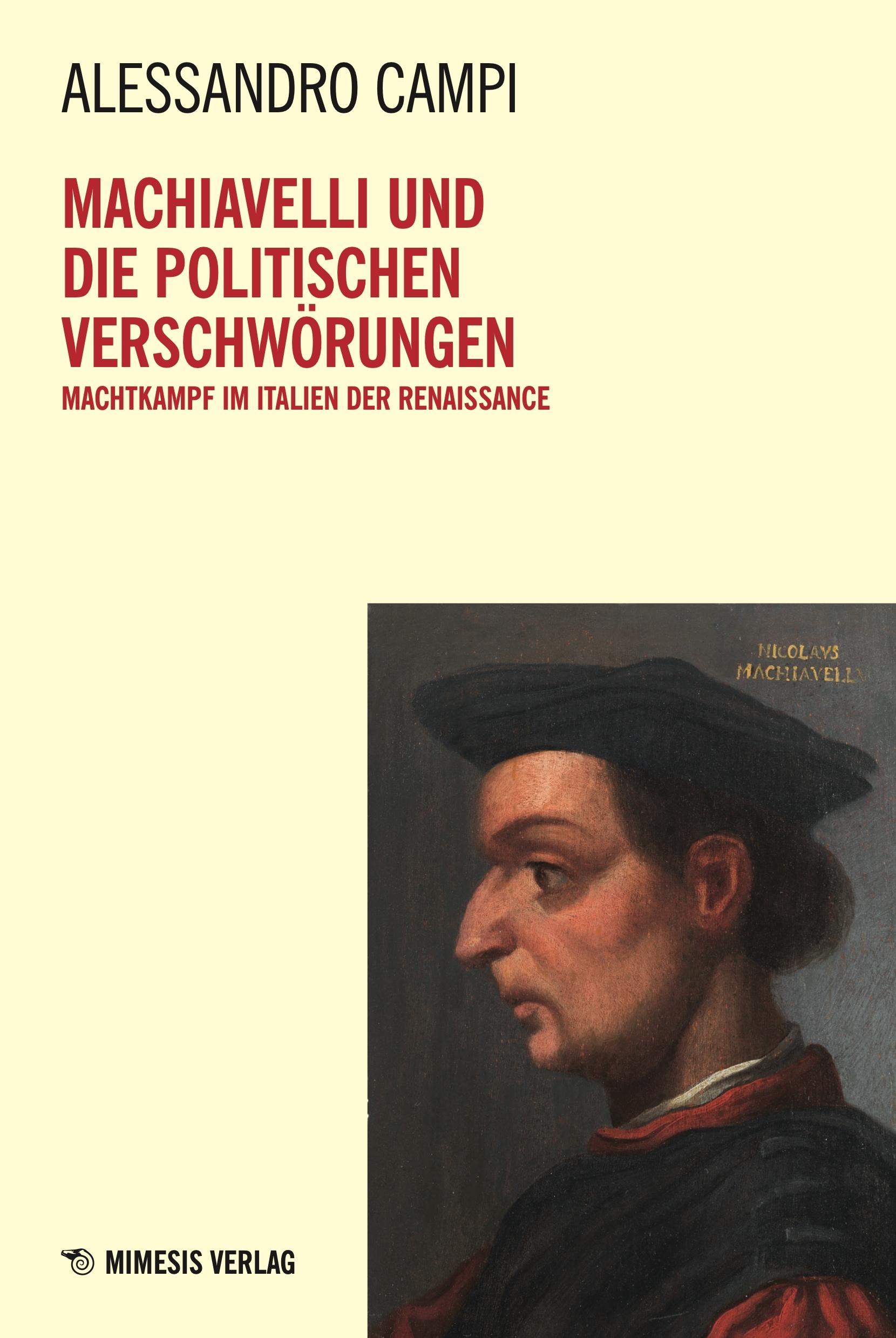 Vorderes Coverbild Machiavelli und die Politischen Verschwörungen