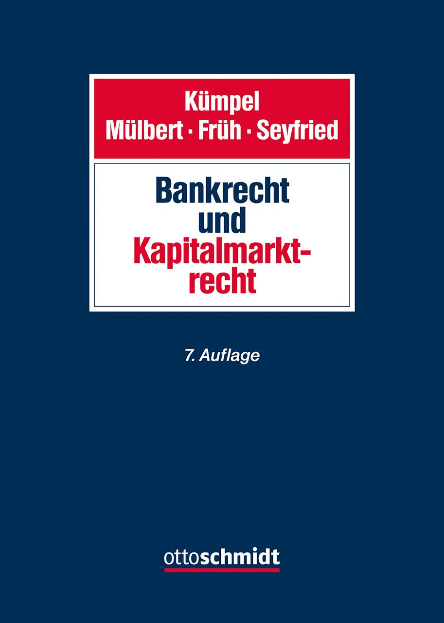 Vorderes Coverbild Bank- und Kapitalmarktrecht