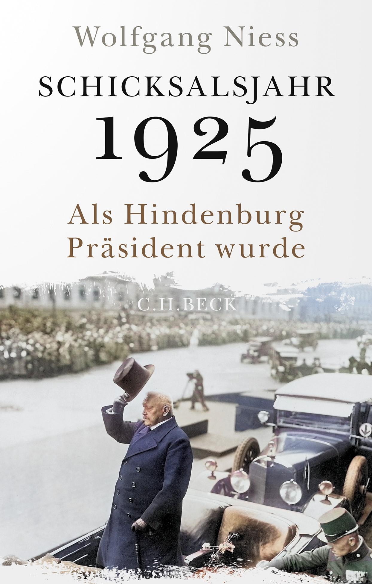 Vorderes Coverbild Schicksalsjahr 1925