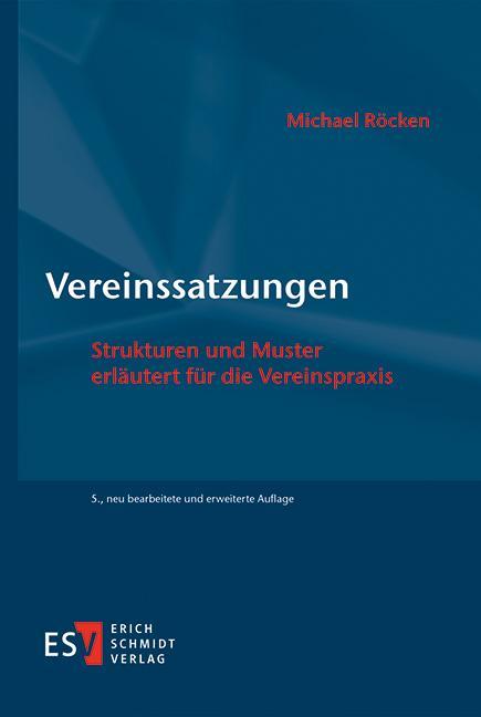 Vorderes Coverbild Vereinssatzungen