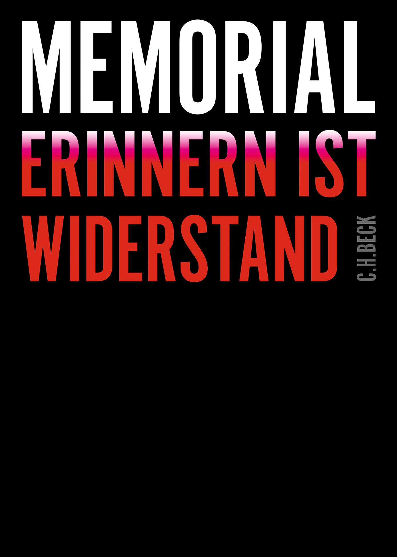 Vorderes Coverbild Memorial