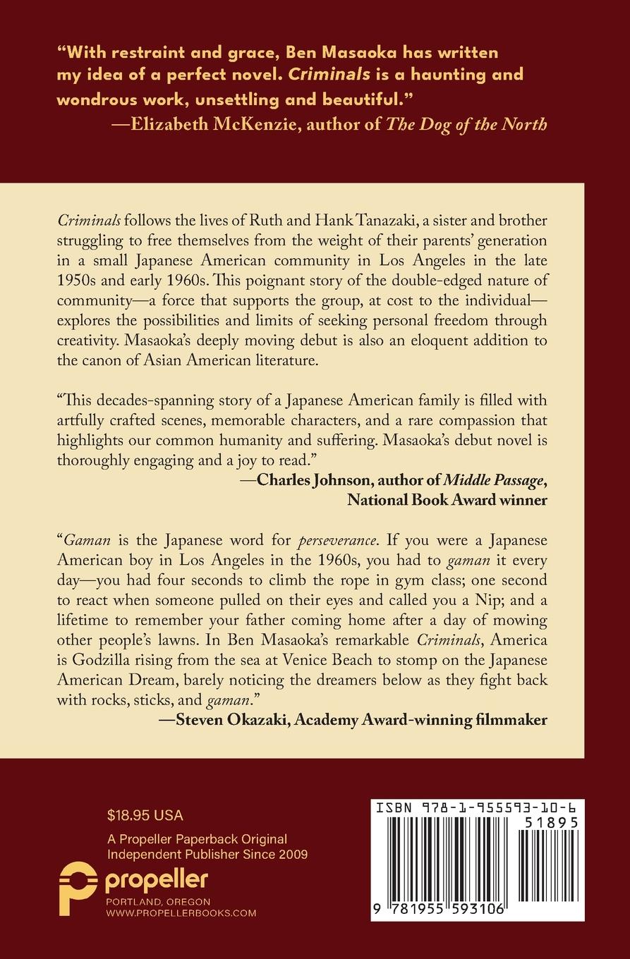 Rückseitencover Criminals