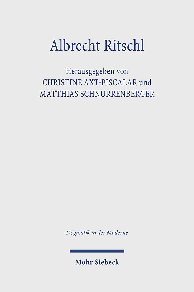 Vorderes Coverbild Albrecht Ritschl