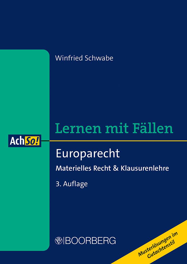 Vorderes Coverbild Europarecht