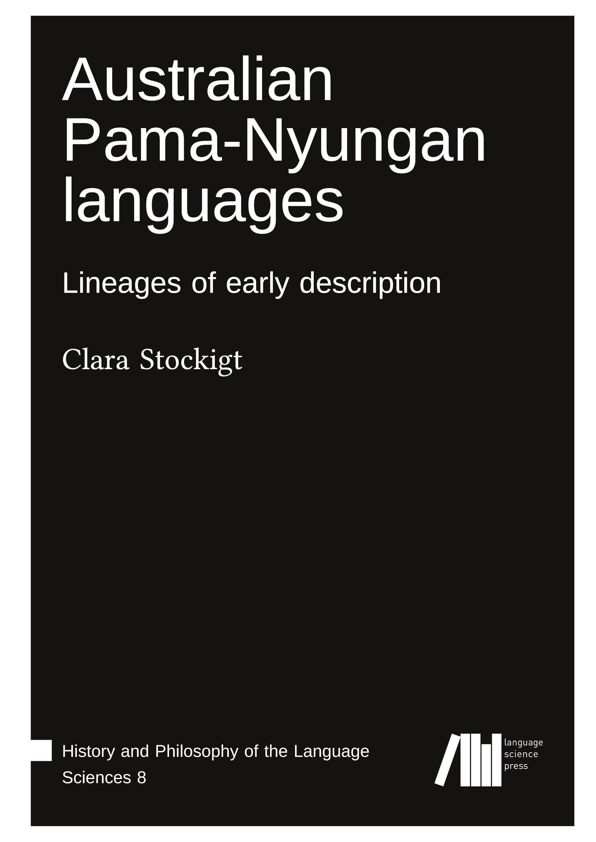 Vorderes Coverbild Australian Pama­-Nyungan languages