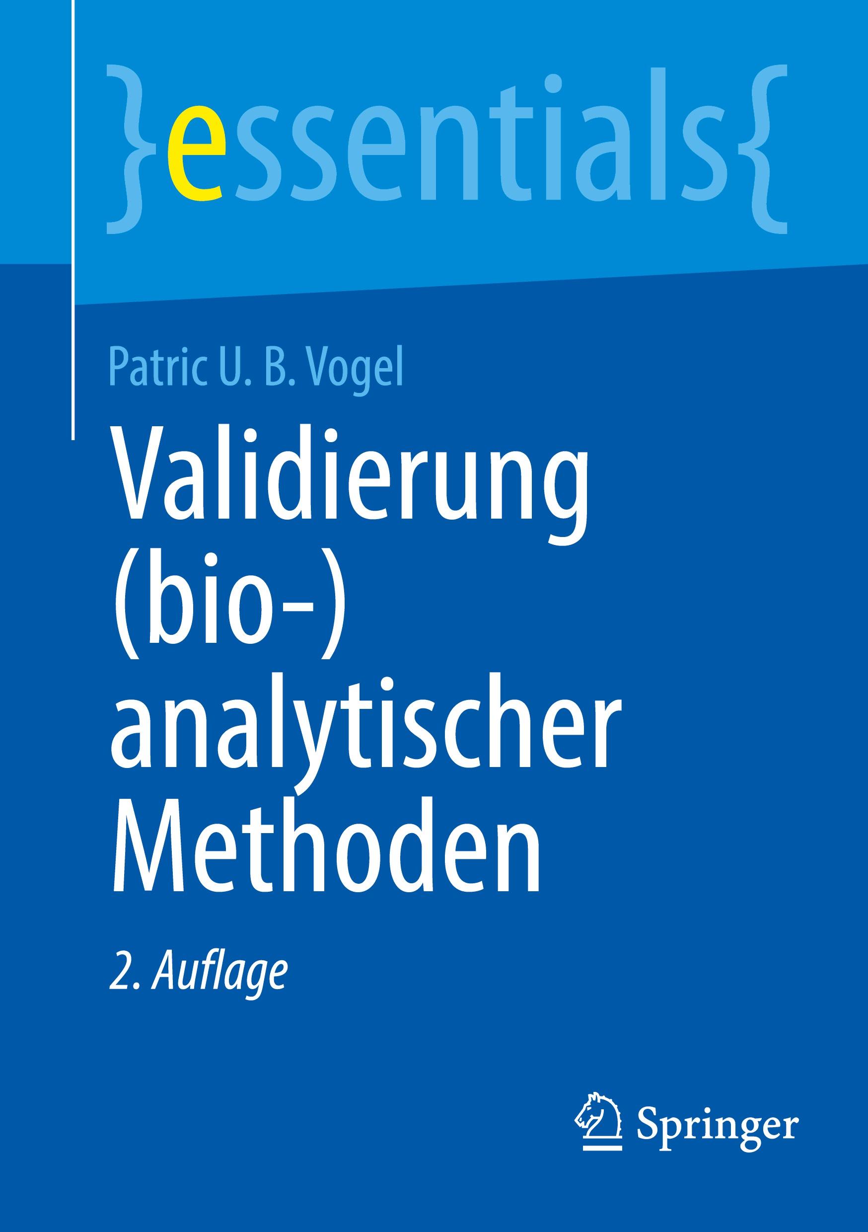 Vorderes Coverbild Validierung (bio-)analytischer Methoden