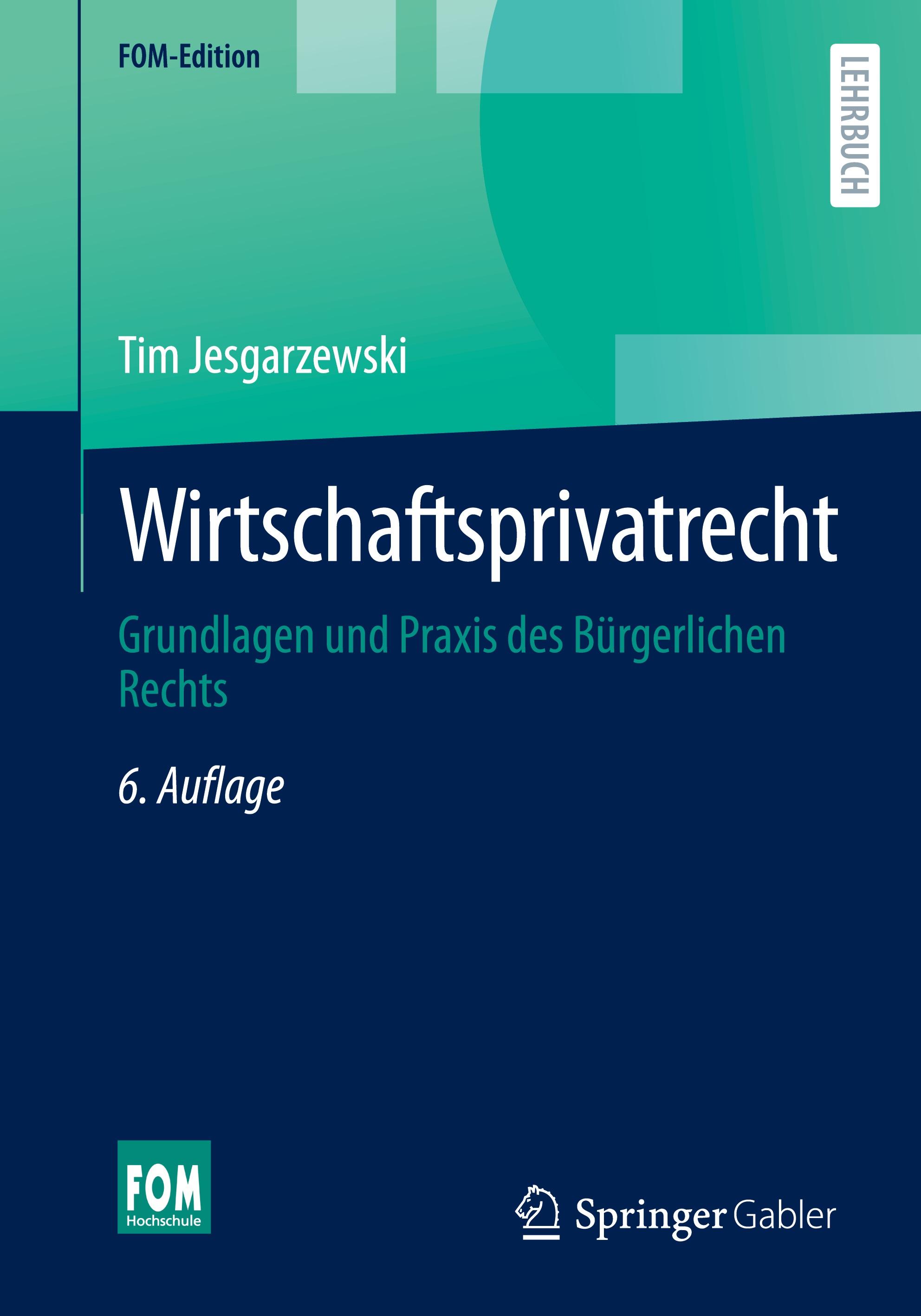 Vorderes Coverbild Wirtschaftsprivatrecht