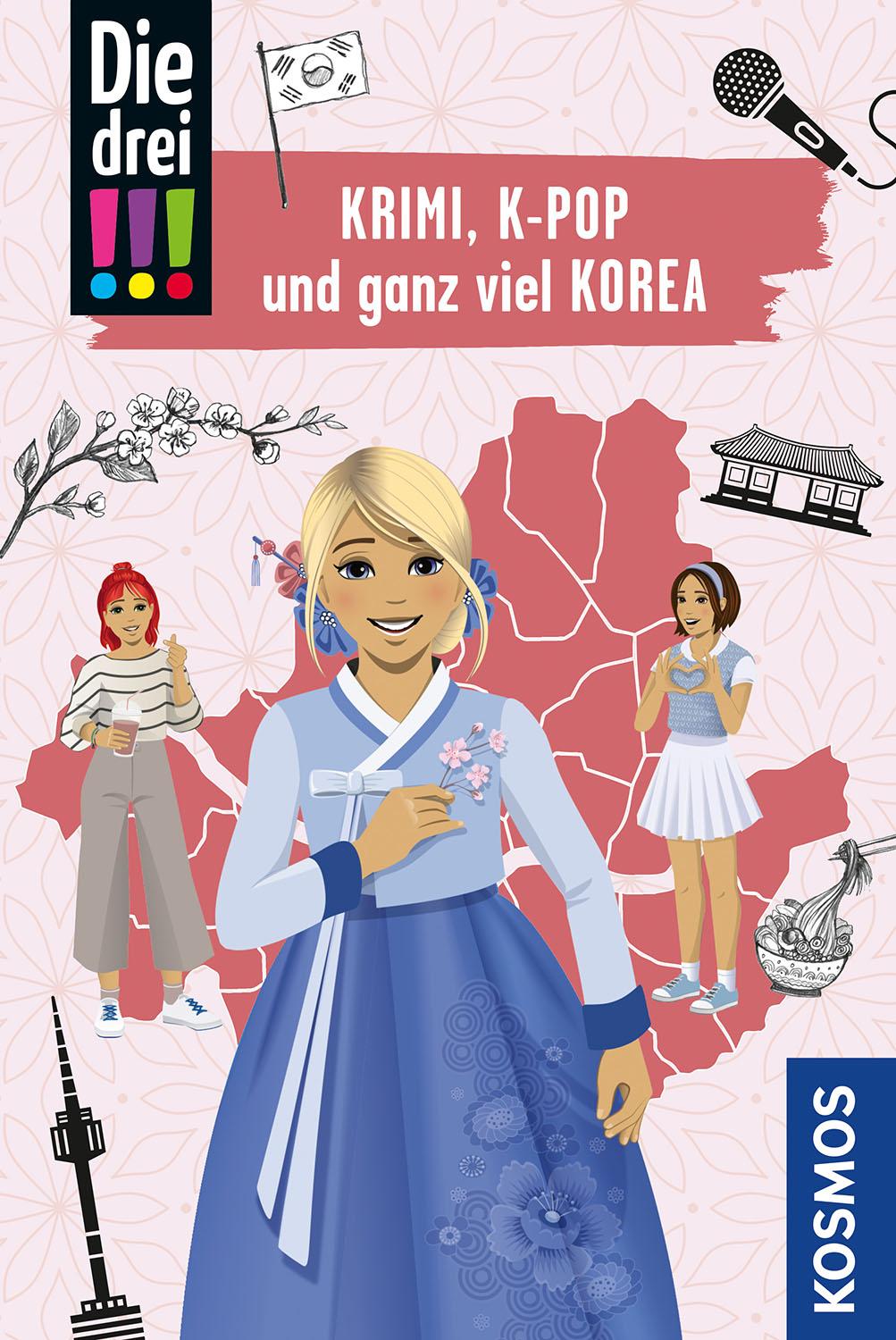 Vorderes Coverbild Die drei !!!, Krimi, K-Pop und ganz viel Korea