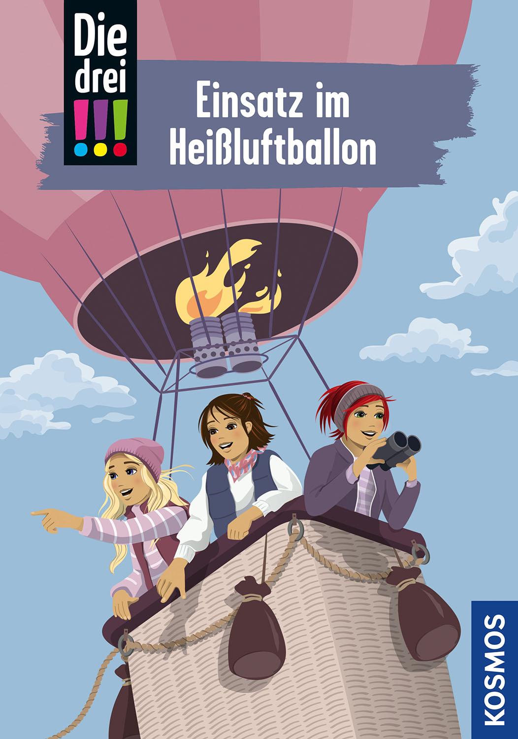 Vorderes Coverbild Die drei !!!, 112, Einsatz im Heißluftballon