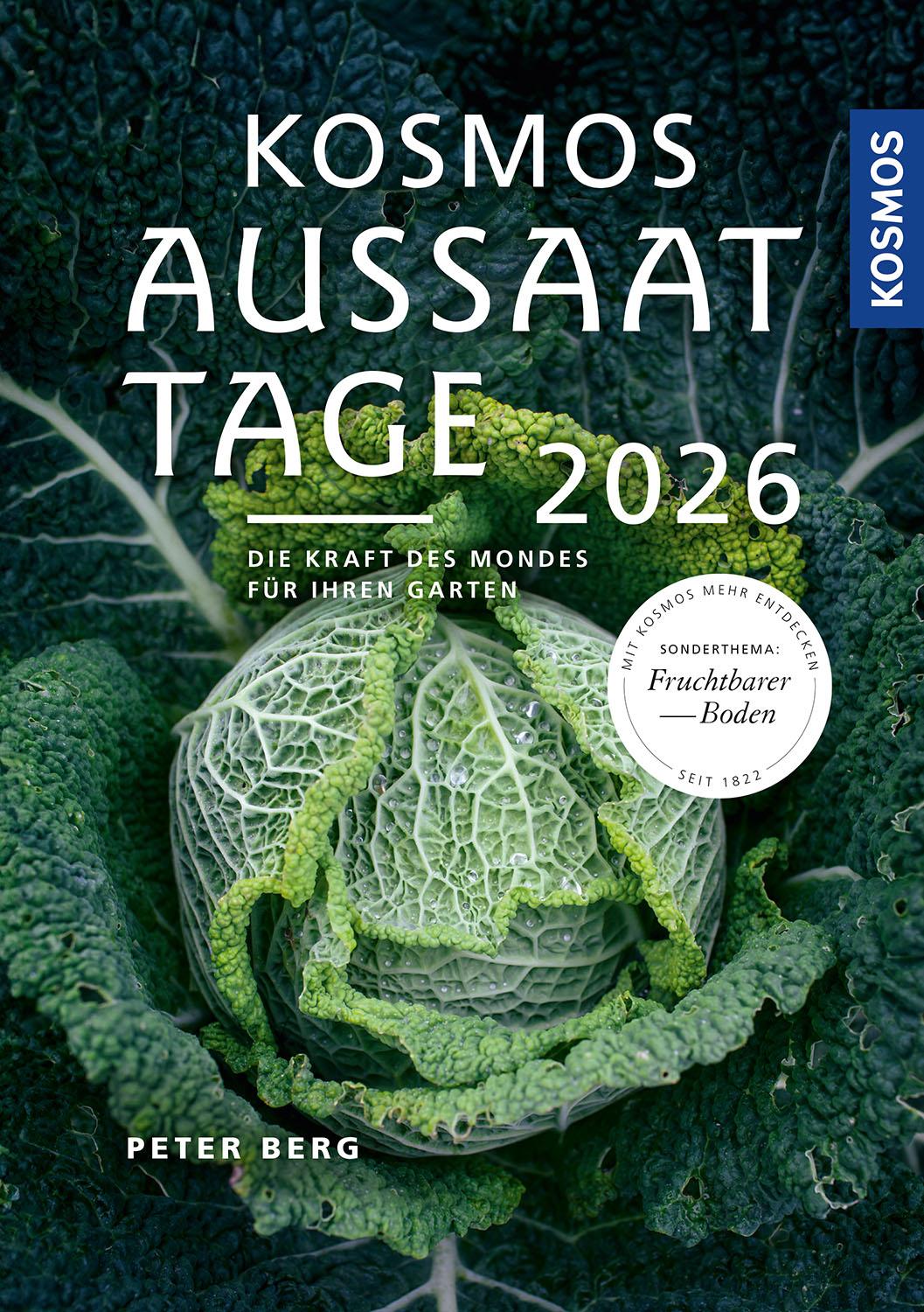 Vorderes Coverbild Kosmos Aussaattage 2026