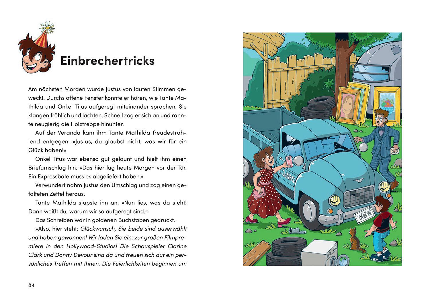 Beispielinhalt (Bild) Die drei ??? Kids, Dein Geburtstag