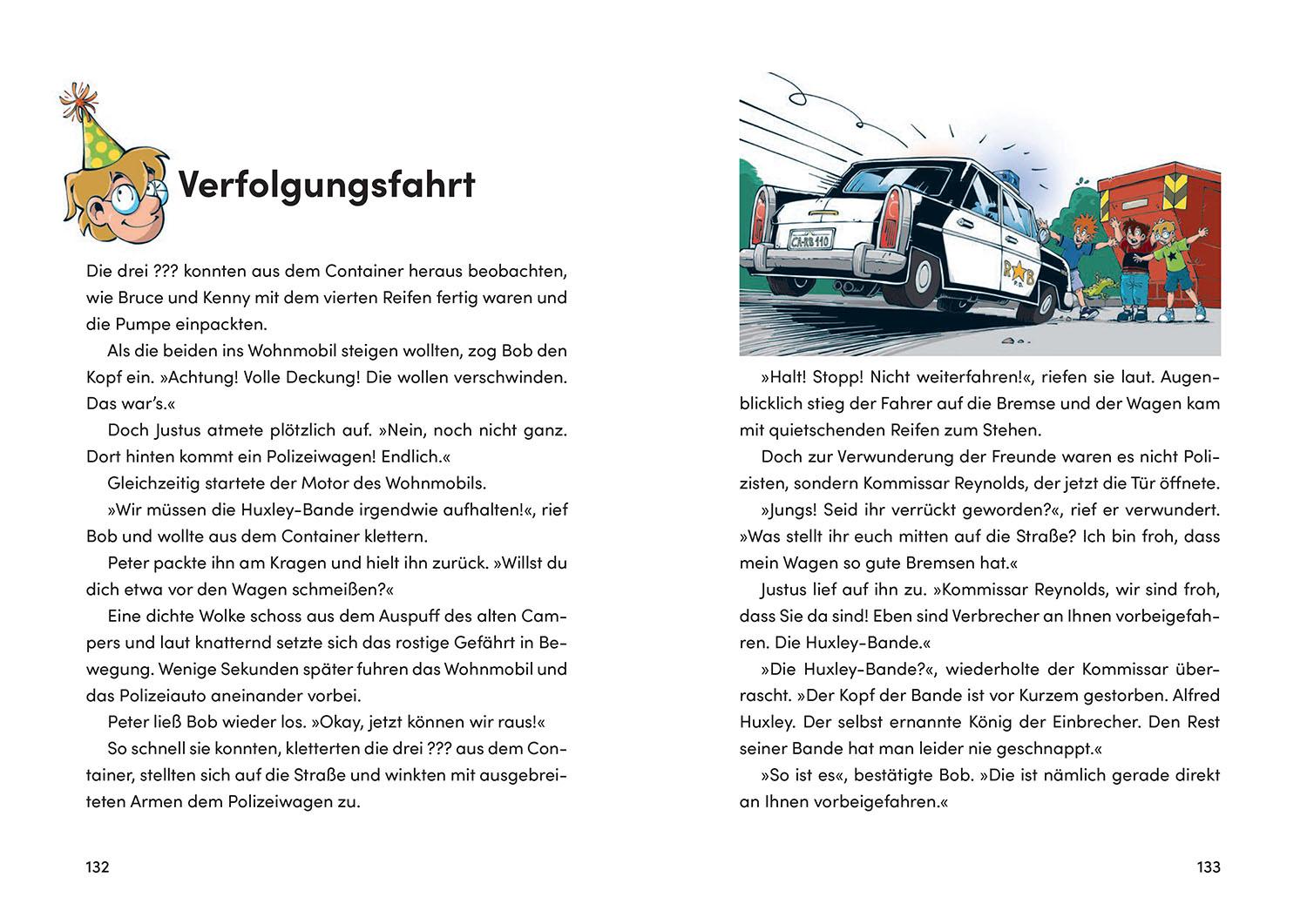 Beispielinhalt (Bild) Die drei ??? Kids, Dein Geburtstag