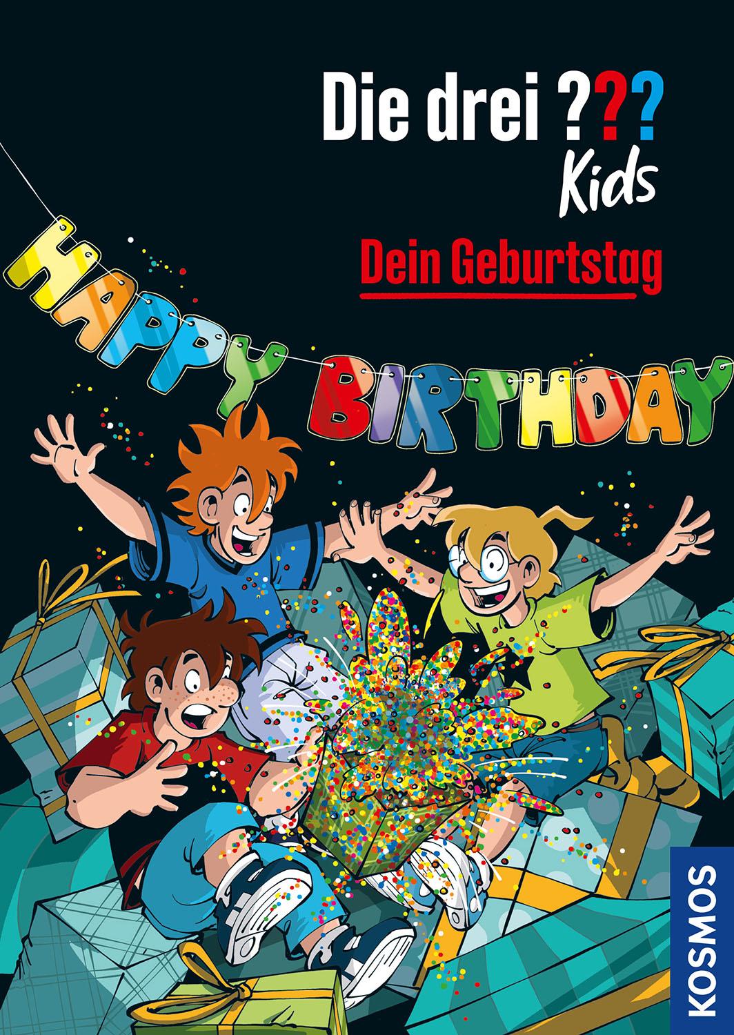 Vorderes Coverbild Die drei ??? Kids, Dein Geburtstag