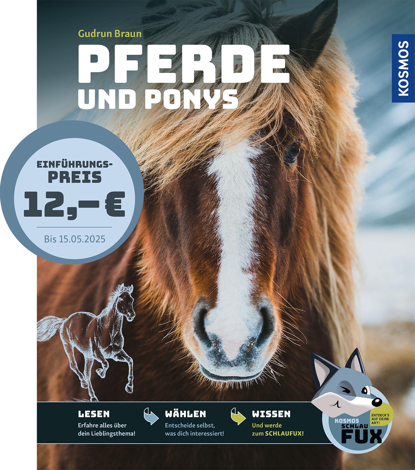 Vorderes Coverbild Kosmos SchlauFUX - Pferde und Ponys