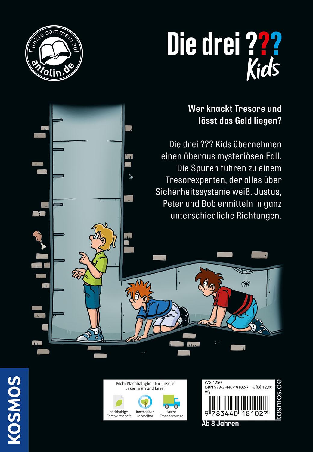 Beispielinhalt (Bild) Die drei ??? Kids, 102, Spur der Tresorknacker