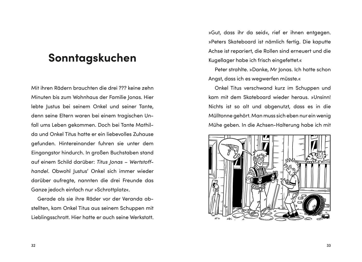 Beispielinhalt (Bild) Die drei ??? Kids, 102, Spur der Tresorknacker