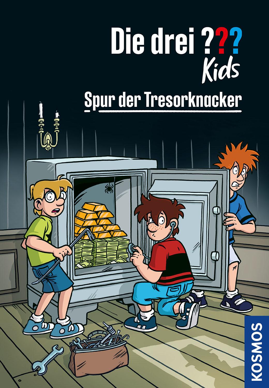 Vorderes Coverbild Die drei ??? Kids, 102, Spur der Tresorknacker