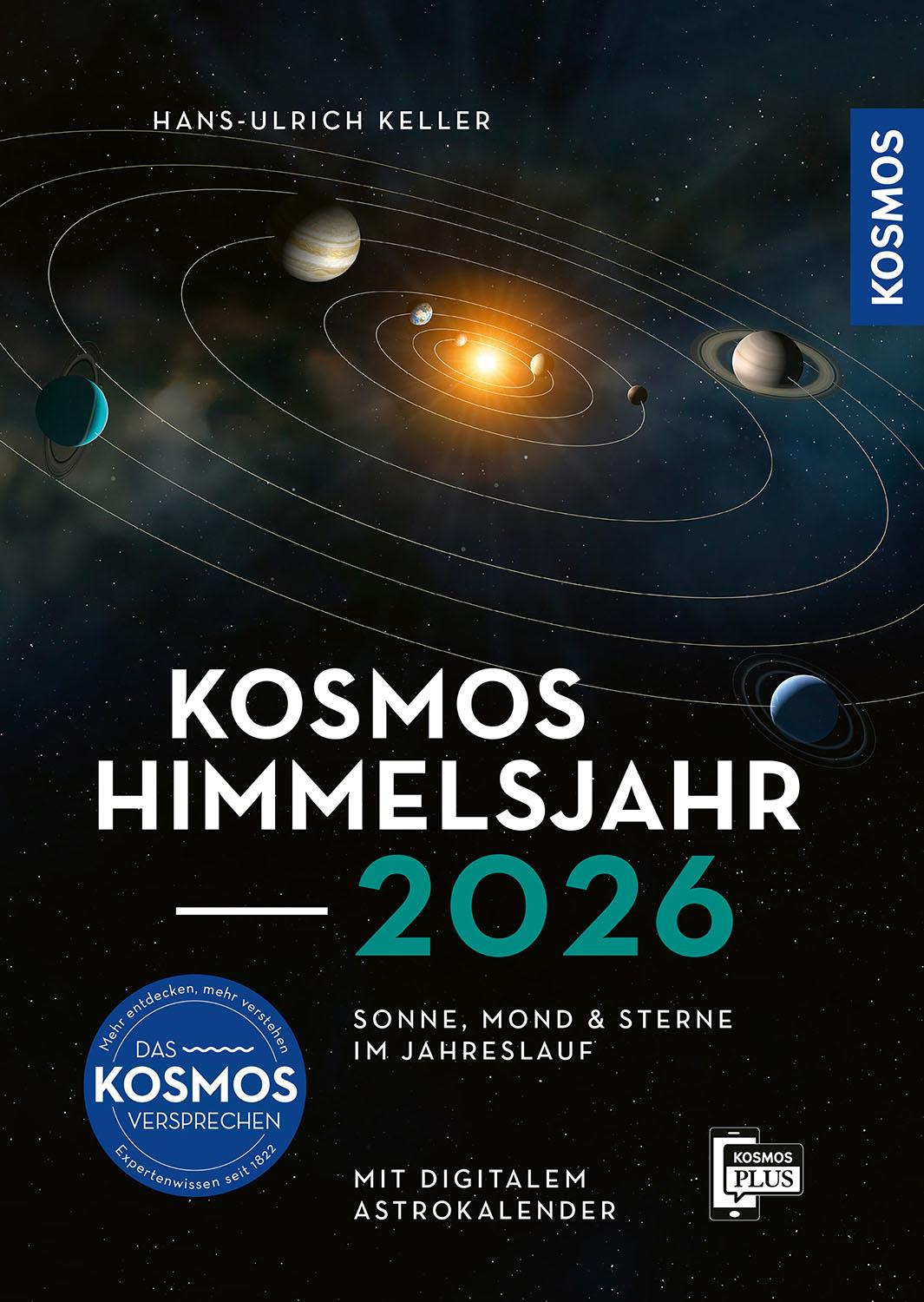 Vorderes Coverbild Kosmos Himmelsjahr 2026