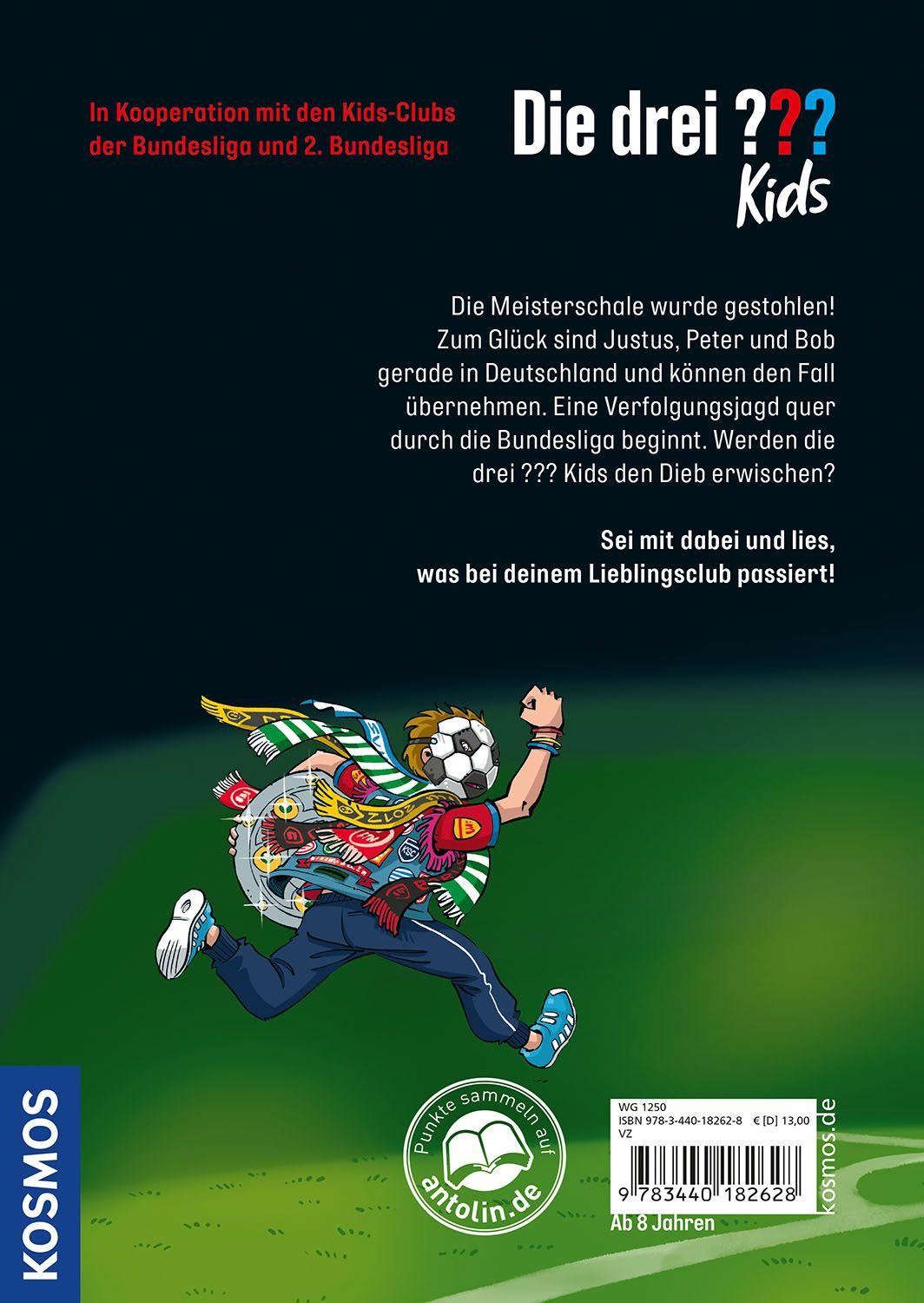 Beispielinhalt (Bild) Die drei ??? Kids, Bundesliga-Alarm