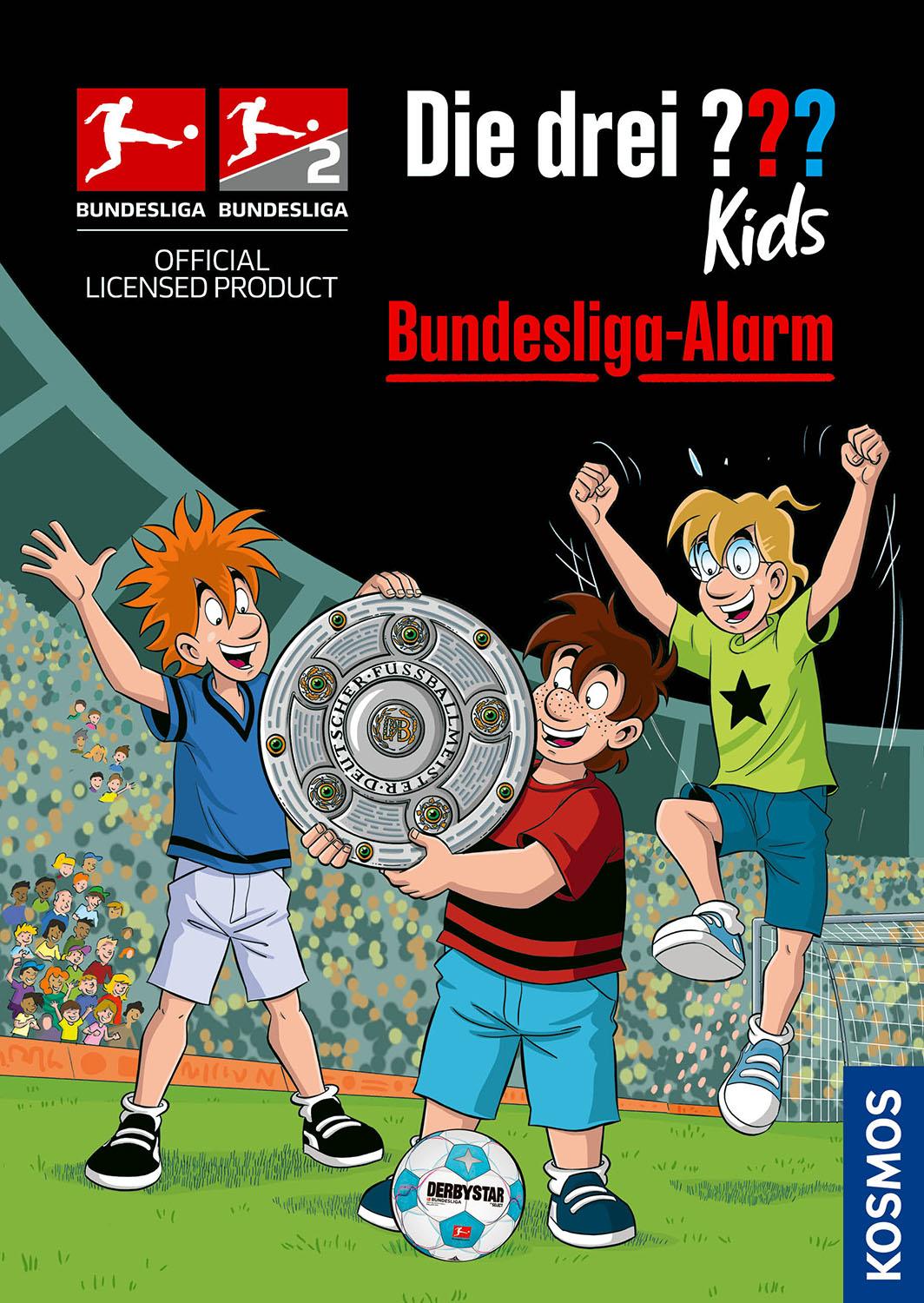 Vorderes Coverbild Die drei ??? Kids, Bundesliga-Alarm