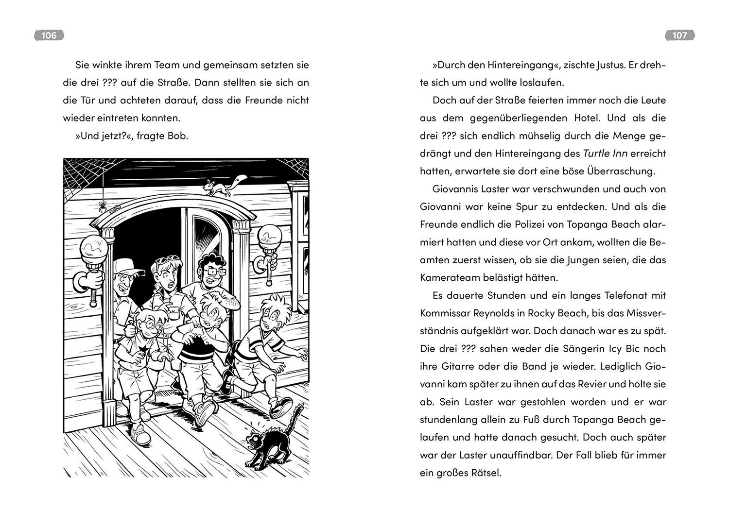 Beispielinhalt (Bild) Die drei ??? Dein Fall, Das Spukhotel