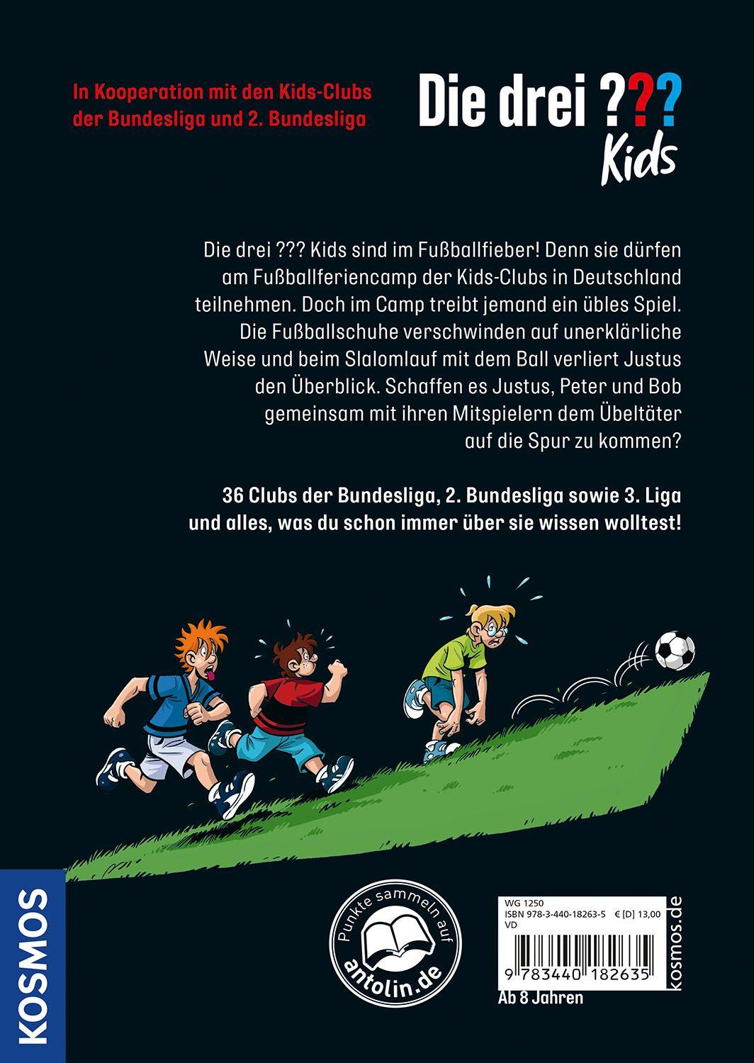 Beispielinhalt (Bild) Die drei ??? Kids, Team Bundesliga