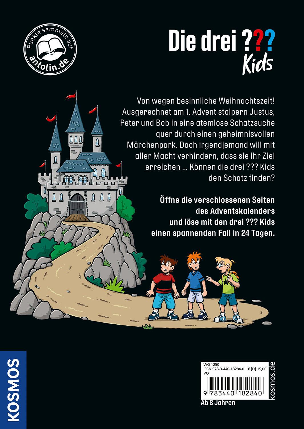 Beispielinhalt (Bild) Die drei ??? Kids, Der Adventskalender