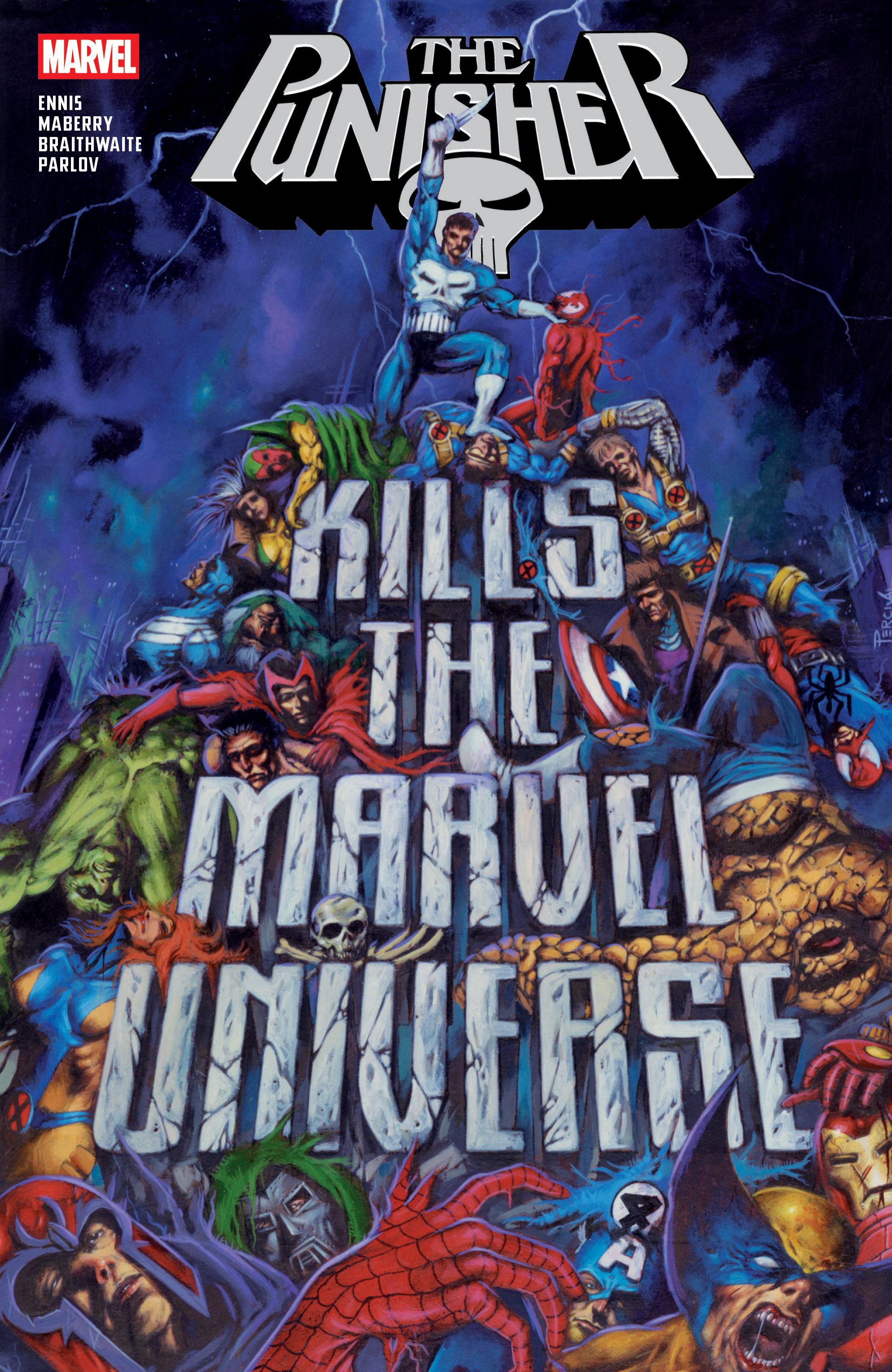 Vorderes Coverbild Punisher Kills the Marvel Universe