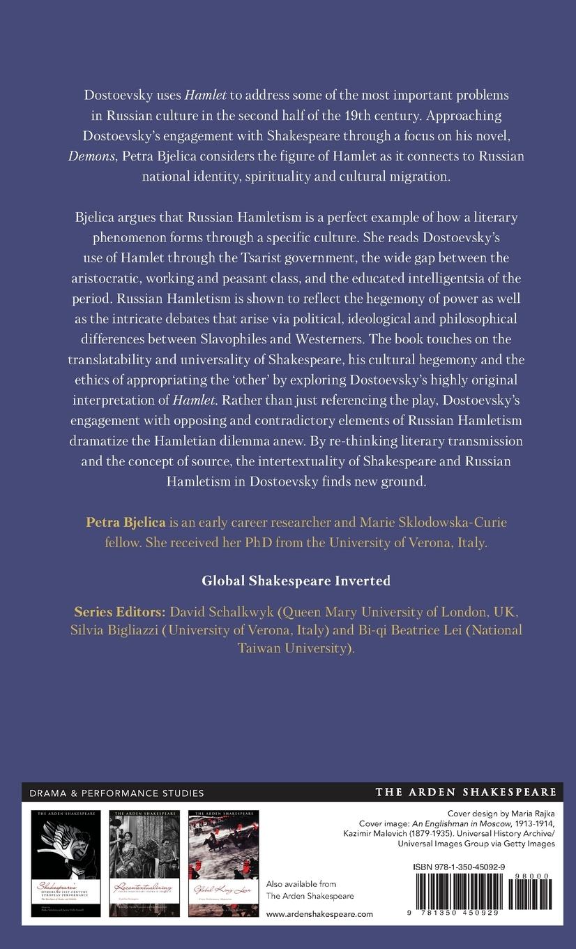 Rückseitencover Dostoevsky's Hamlet in Nineteenth-Century Russia