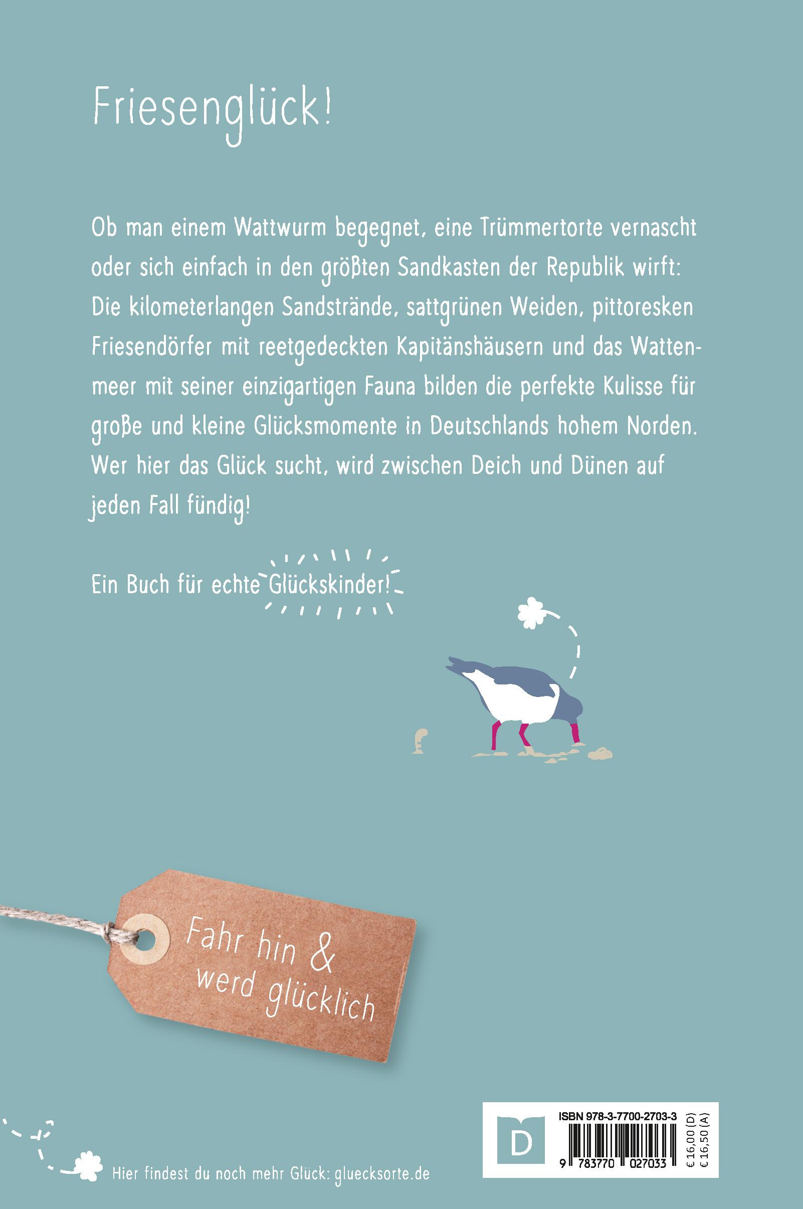 Rückseitencover Glücksorte in Nordfriesland