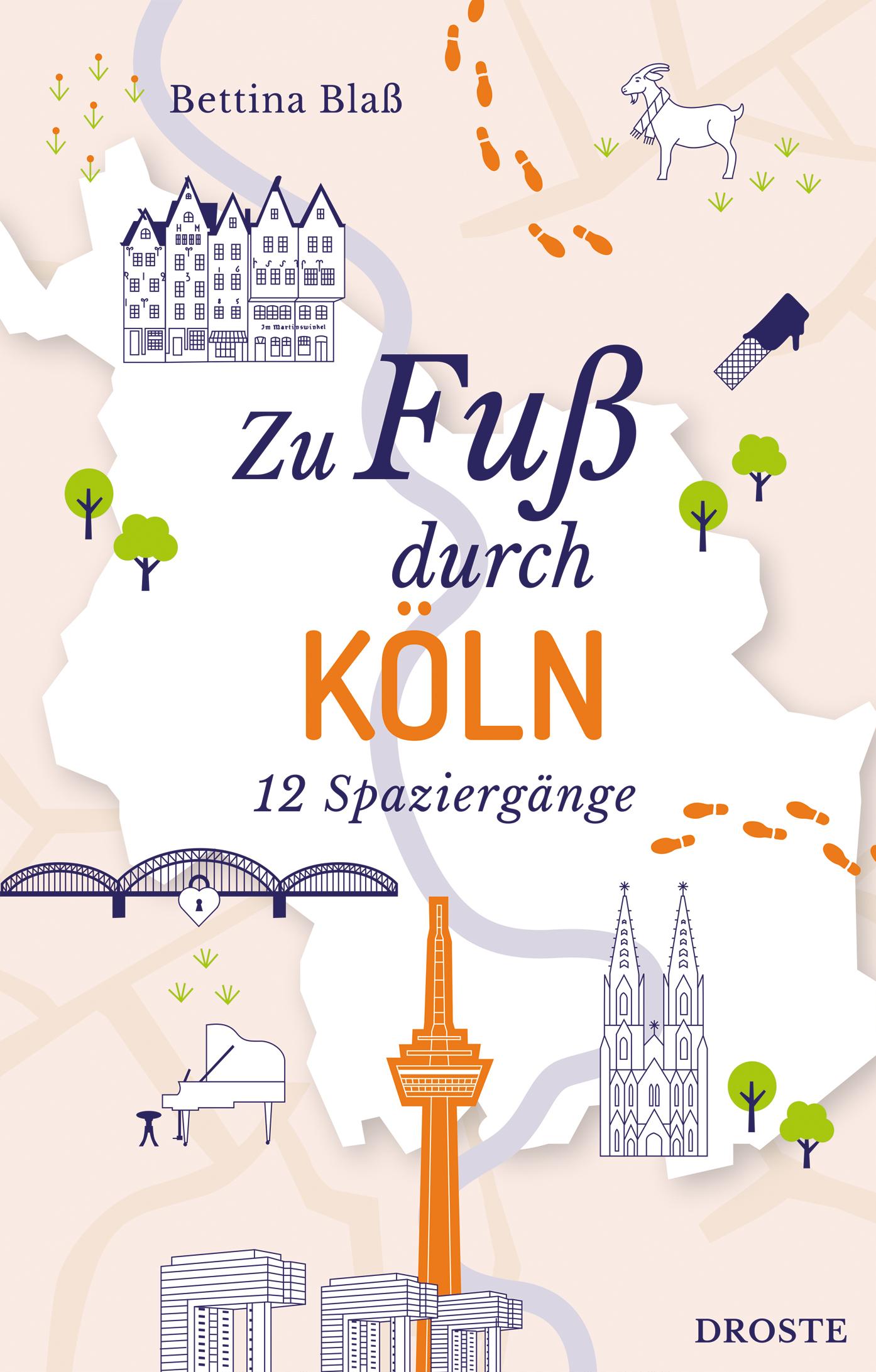 Vorderes Coverbild Zu Fuß durch Köln