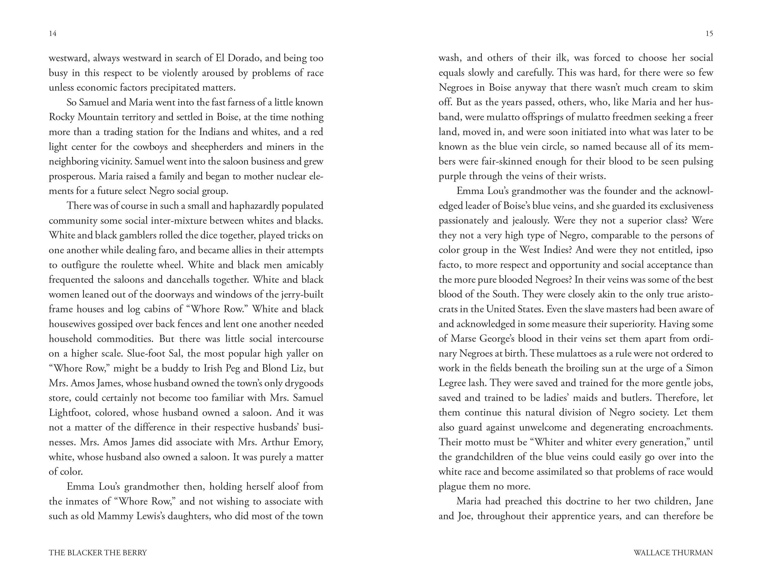 Beispielinhalt (Bild) The Blacker the Berry