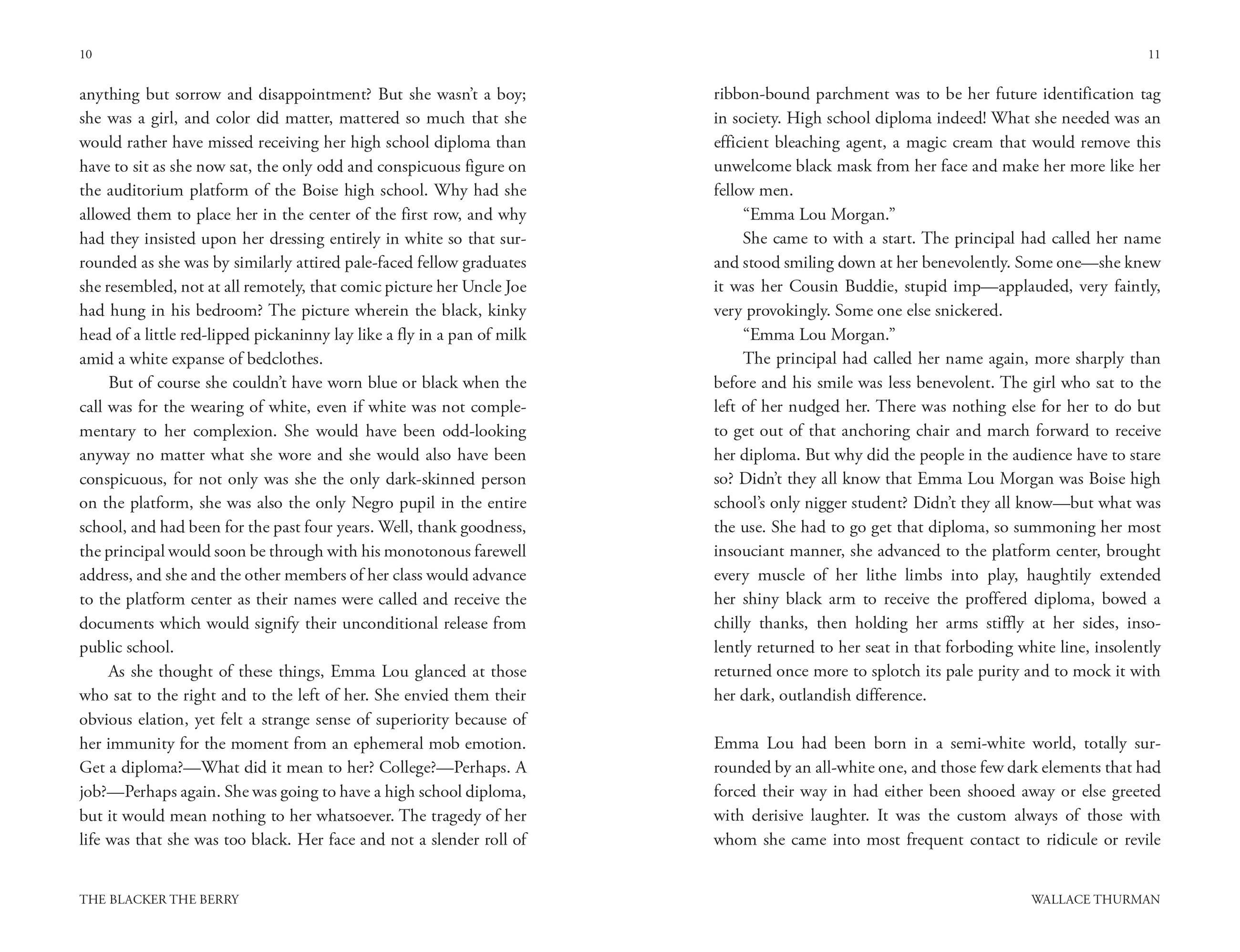 Beispielinhalt (Bild) The Blacker the Berry