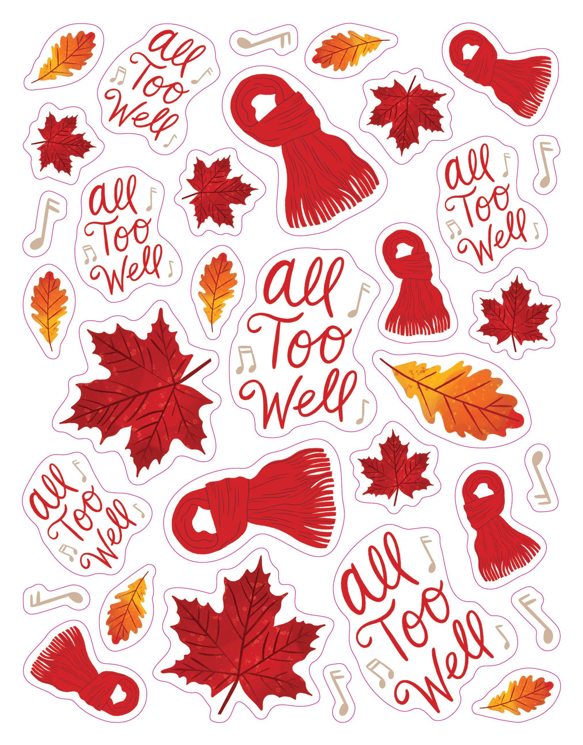 Beispielinhalt (Bild) Unofficial Taylor Swift Eras (the Sticker Version)