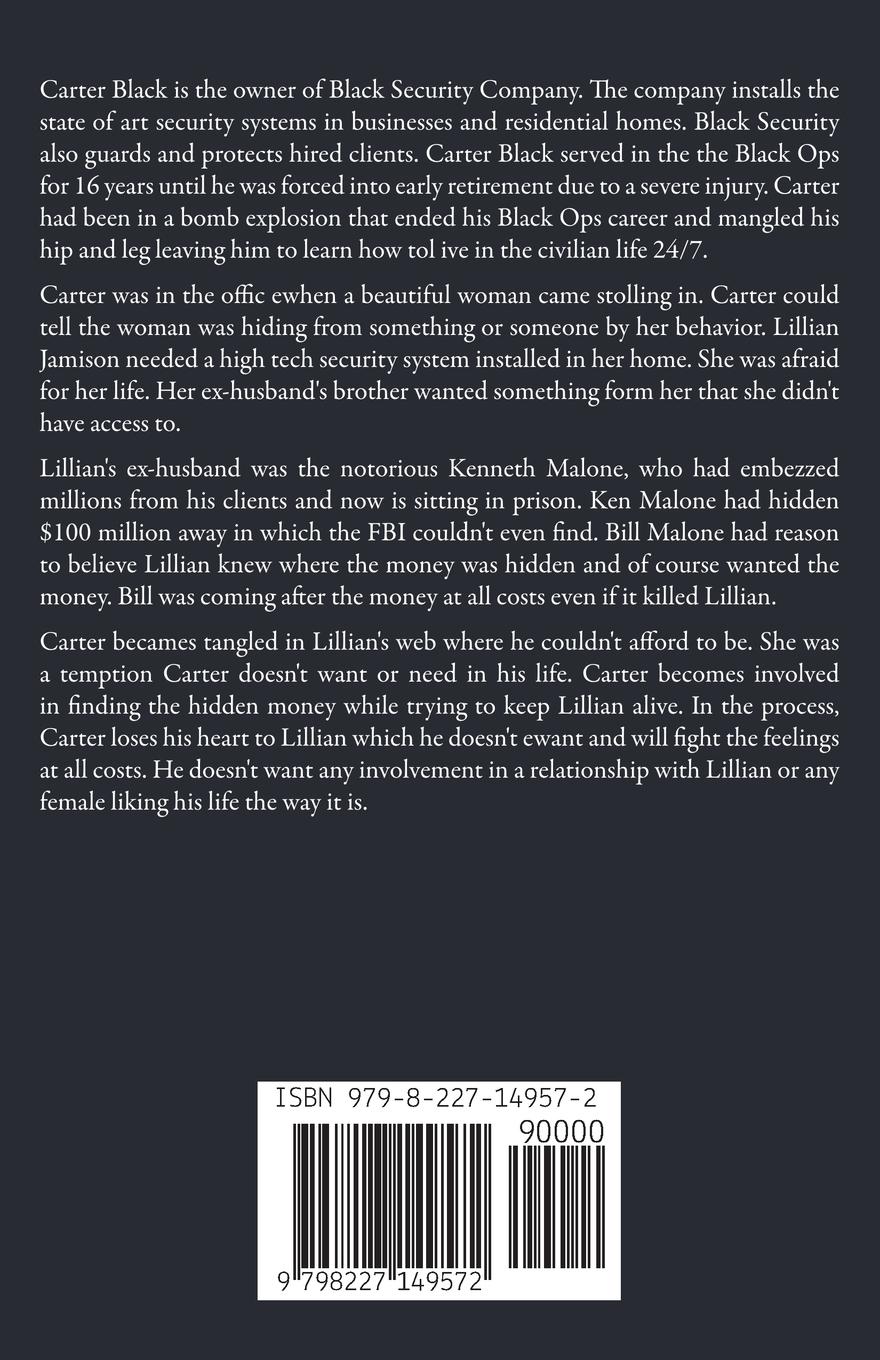 Rückseitencover Black Security Company Carter Black Book 1